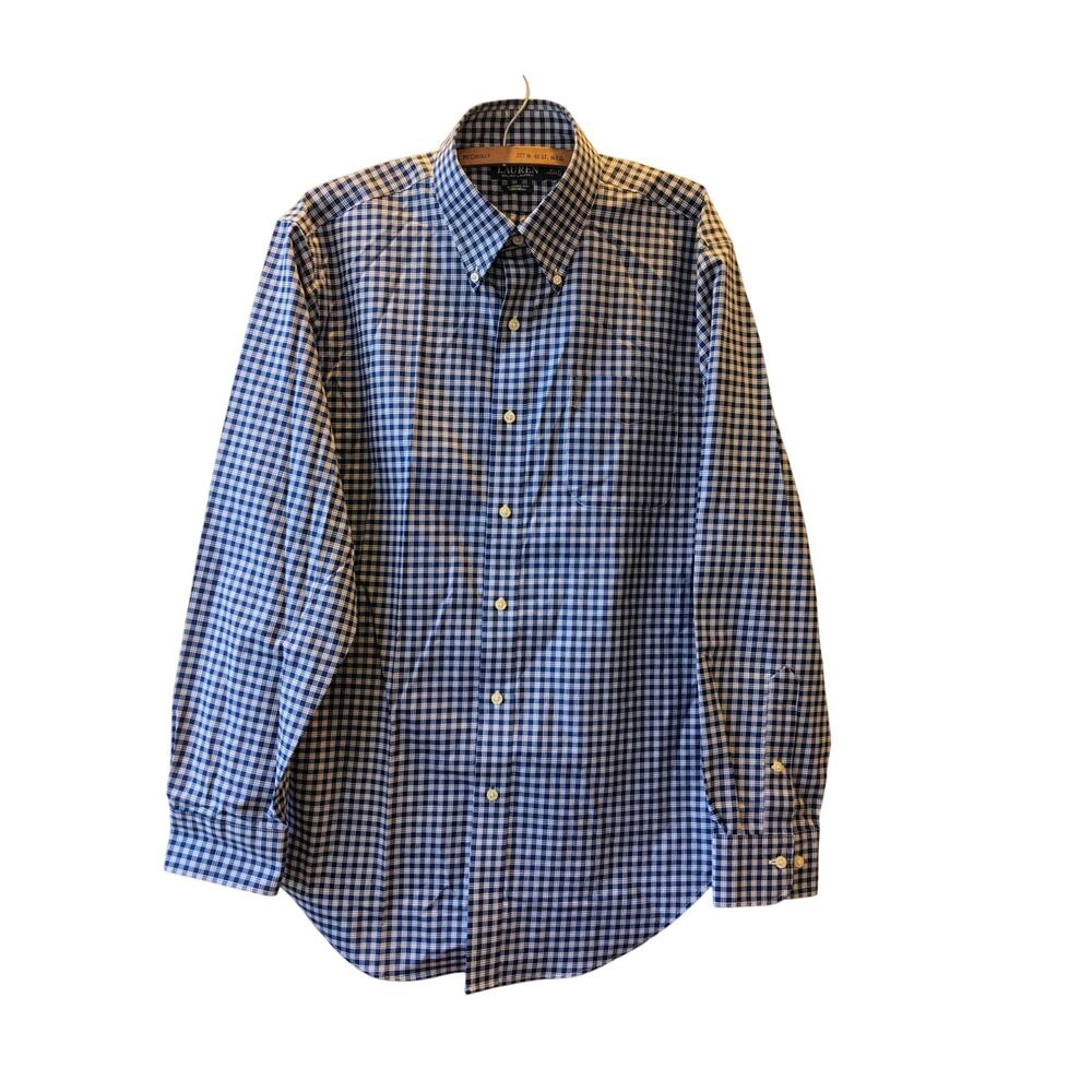 Lauren Ralph Lauren Men's Button Up Shirt Cotton Sz L EUC